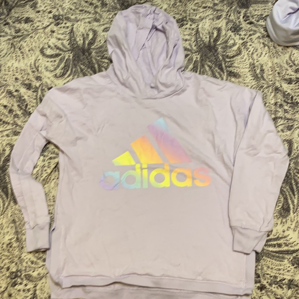 Adidas girls French Terry Hoodie